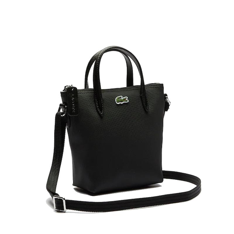 Lacoste Mini sac cabas Lacoste zippé L.12.12 Concept petit piqué uni