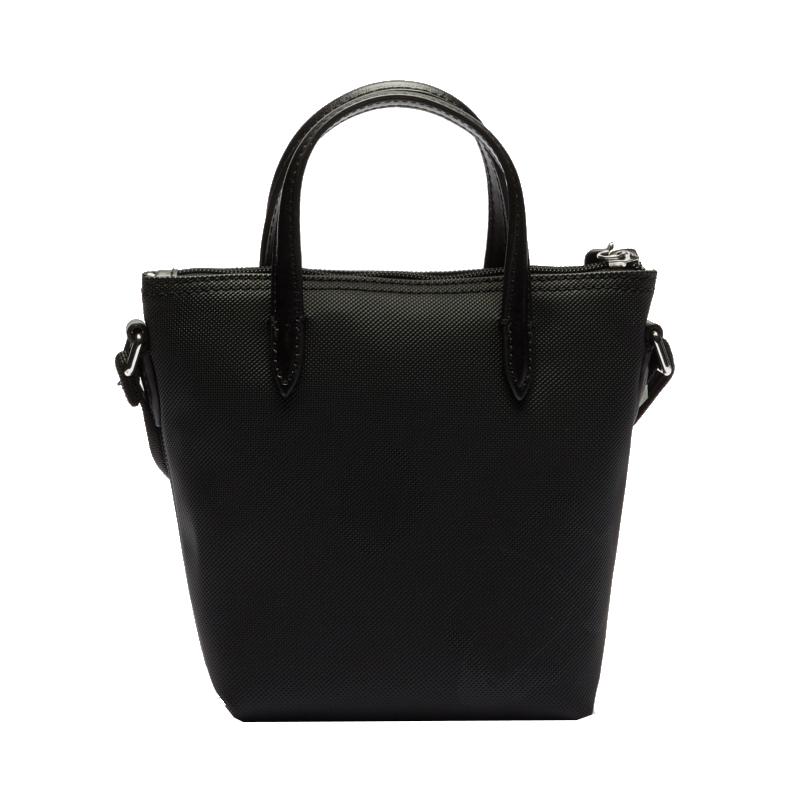 Lacoste Mini sac cabas Lacoste zippé L.12.12 Concept petit piqué uni