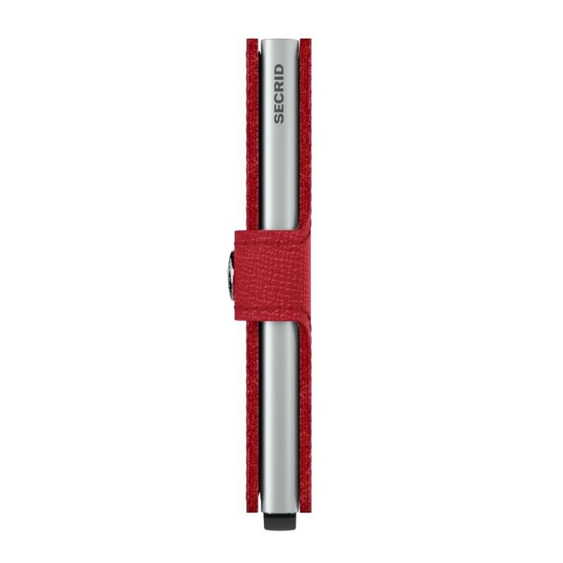 
                      
                        Miniwallet Crisple en aluminium et cuir
                      
                    
