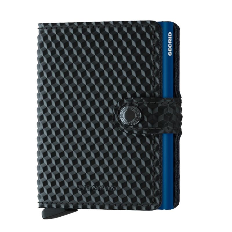 Miniwallet Cubic Black-Blue