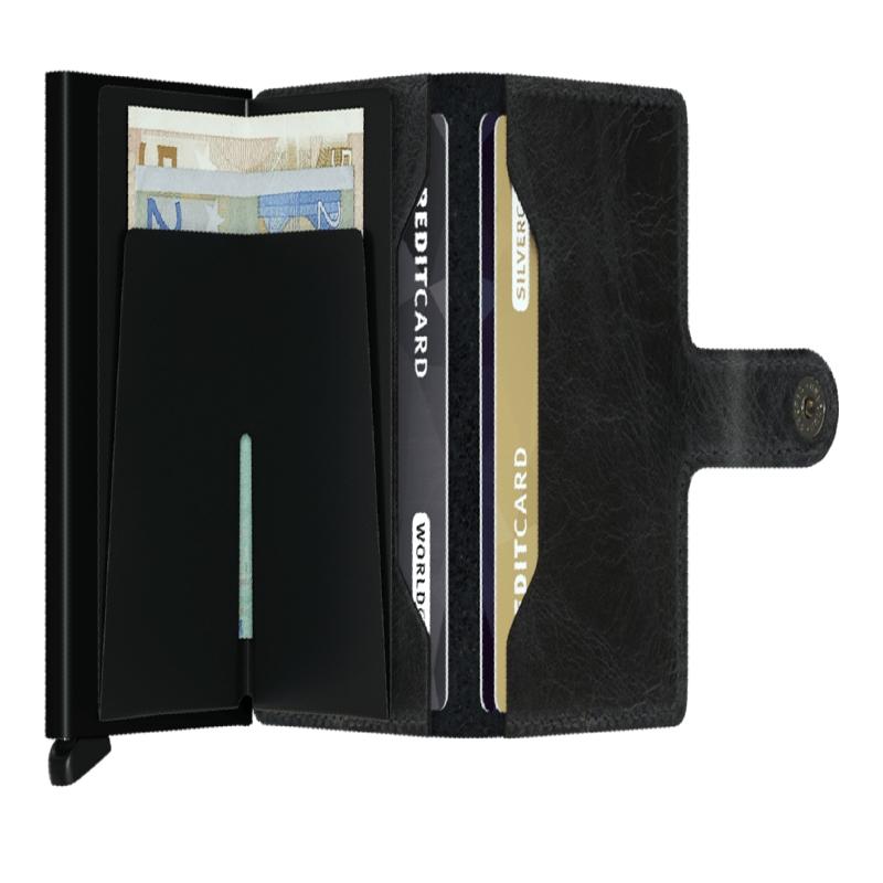 Miniwallet Vintage Black