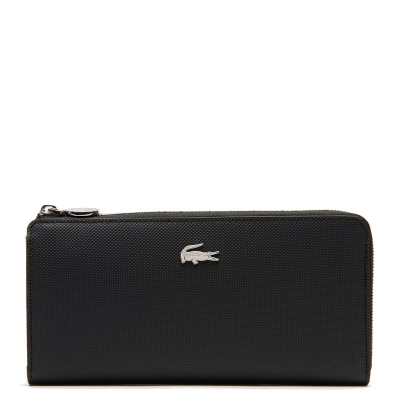 Portefeuille femme Lacoste grand format