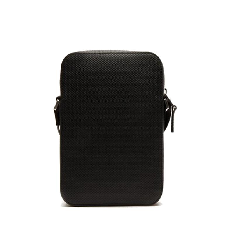 Sacoche verticale zippée Chantaco en cuir souple uni
