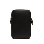 Sacoche verticale zippée Chantaco en cuir souple uni