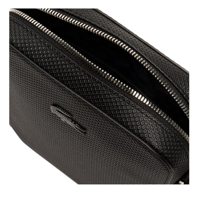 Sacoche verticale zippée Chantaco en cuir souple uni