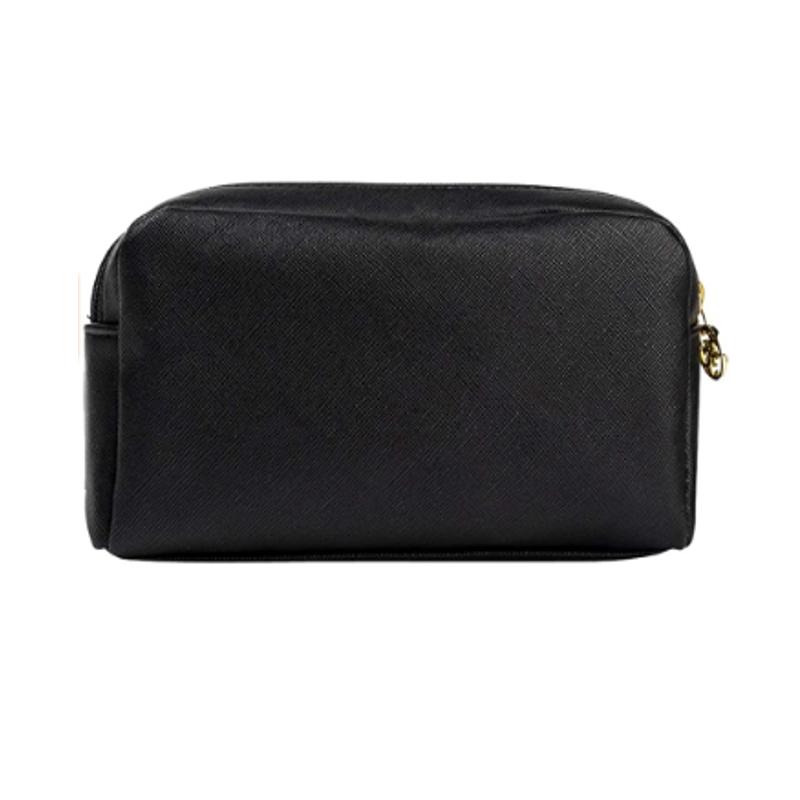 Guess Ariane Double Zip Pouch Black