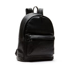 Sac à dos cuir Lacoste Casual avec marquage embossé