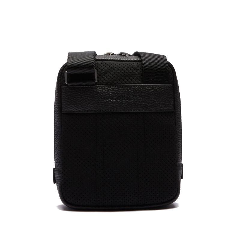 Petit sac à bandoulière plat en cuir pleine fleur mat Soft Mate