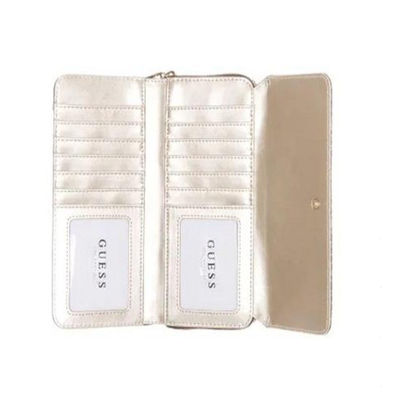 Pochette d’organisation Guess à motif croco Maddy