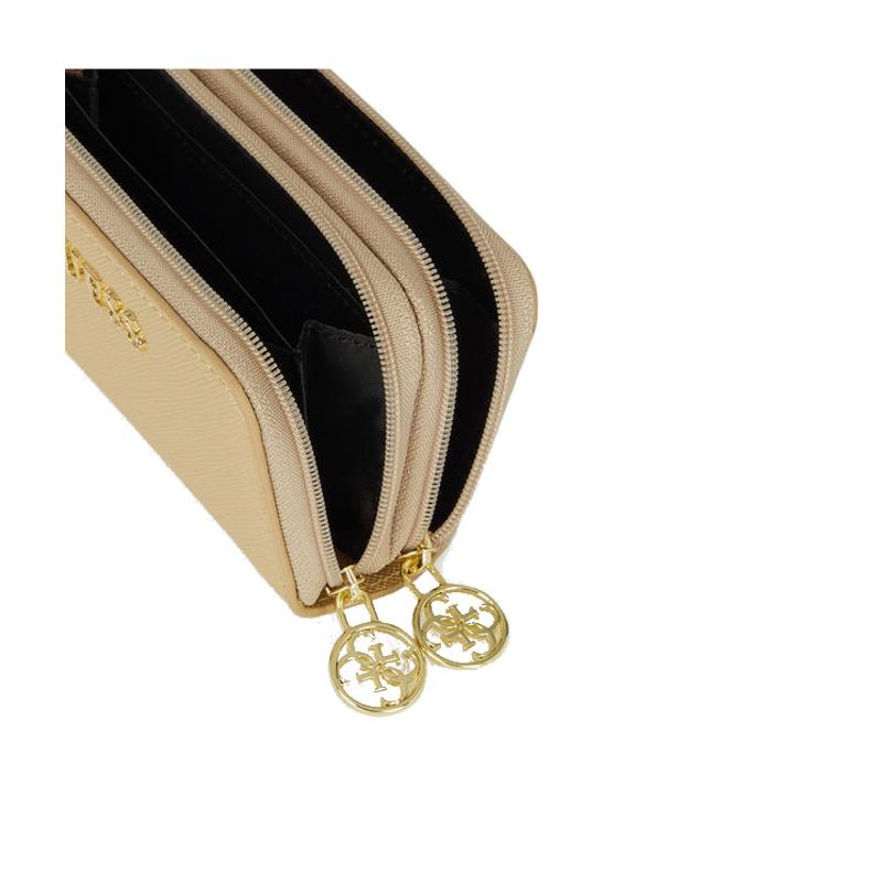 Porte-monnaie double zip Guess Ariane