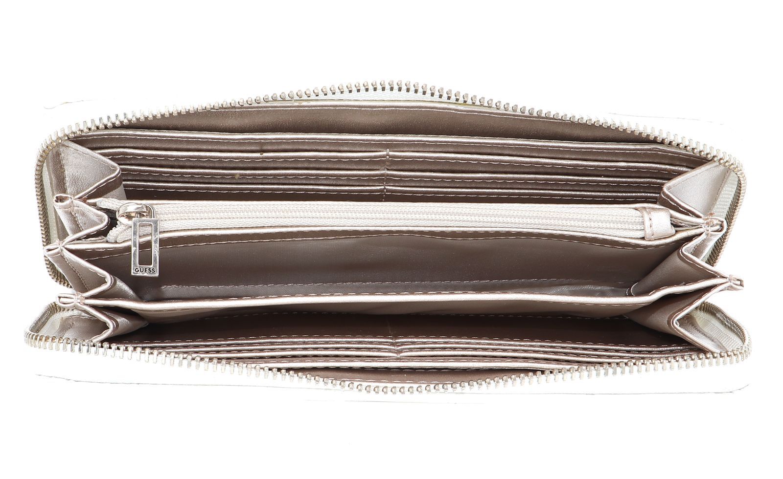 Portefeuille Large zippé Guess Love