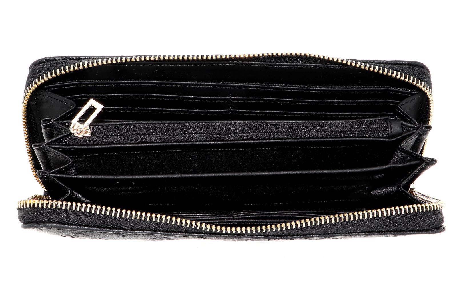 Portefeuille Large zippé Guess Love