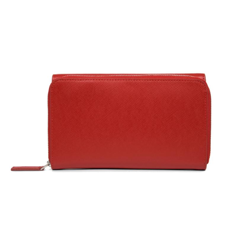 Portefeuille compagnon Lancaster Saffiano Intemporel