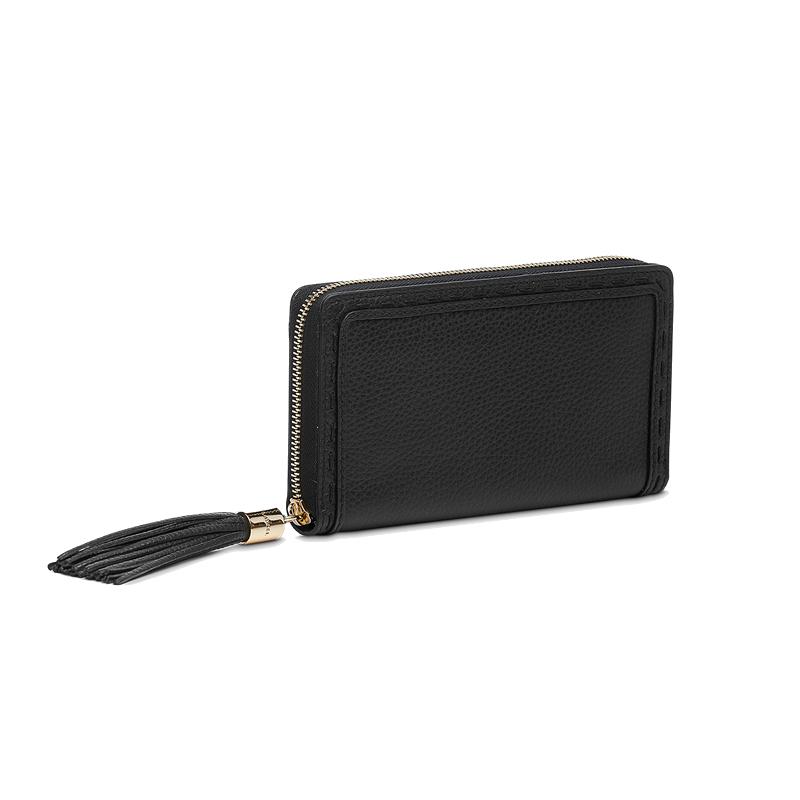 Portefeuille continental zippé Premier Flirt de Lancel