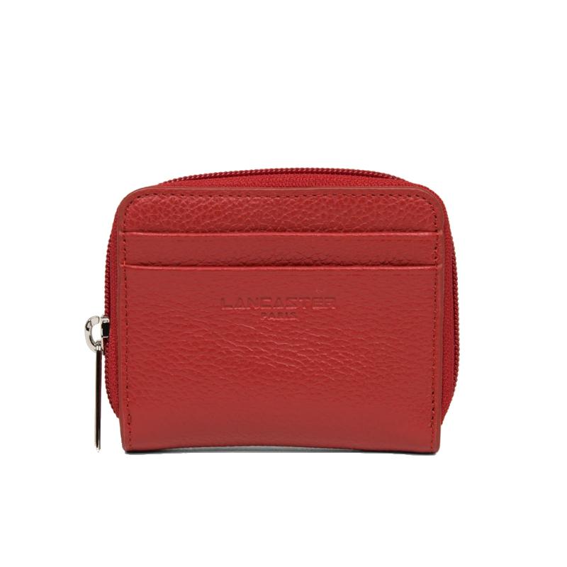 Porte monnaie zippé Lancaster Foulonné