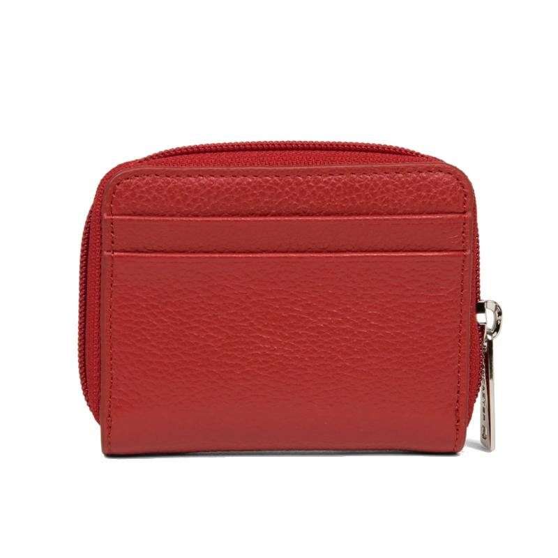 Porte monnaie zippé Lancaster Foulonné