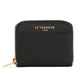 Porte monnaie zippé Lise en cuir monogramme  Le Tanneur