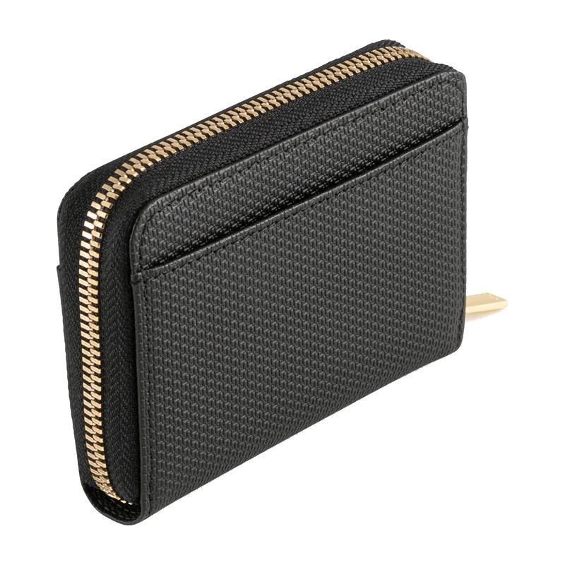 Porte monnaie zippé Lise en cuir monogramme  Le Tanneur