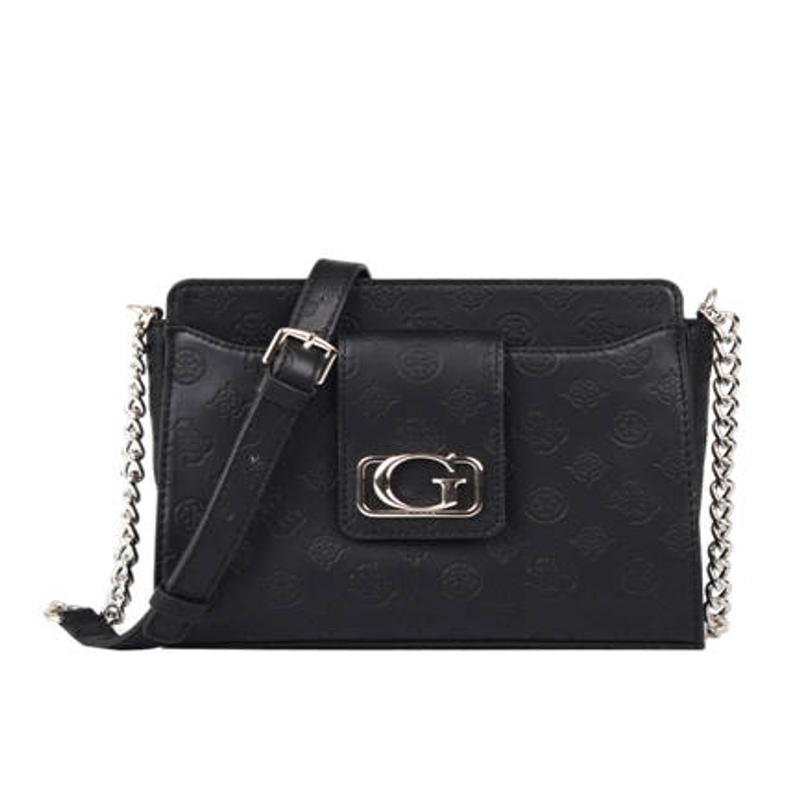 Sac à bandoulière Guess Emilia Mini Taupe Multi