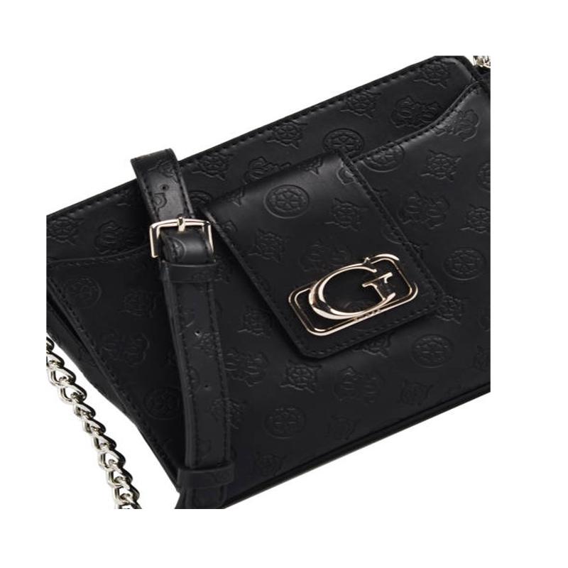 Sac à bandoulière Guess Emilia Mini Taupe Multi