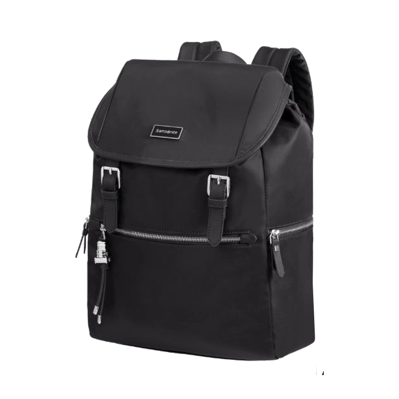 Samsonite - Sac à dos d'ordinateur Karissa Biz portable 14,1 "+ rabat avec USB
