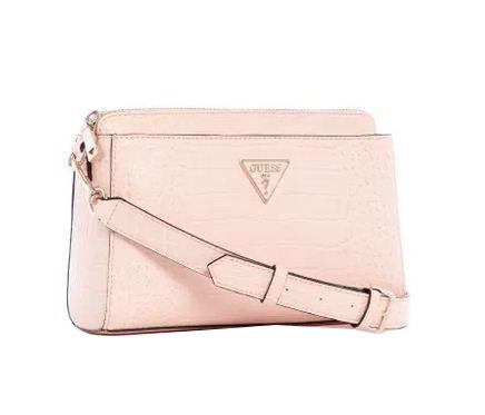 Sac à bandoulière Girlfriend Guess à motif crocodile Maddy
