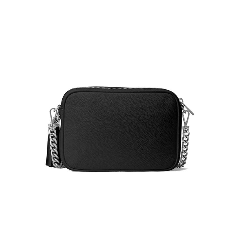MICHAEL KORS Sac à bandoulière Ginny Noir/Argenté