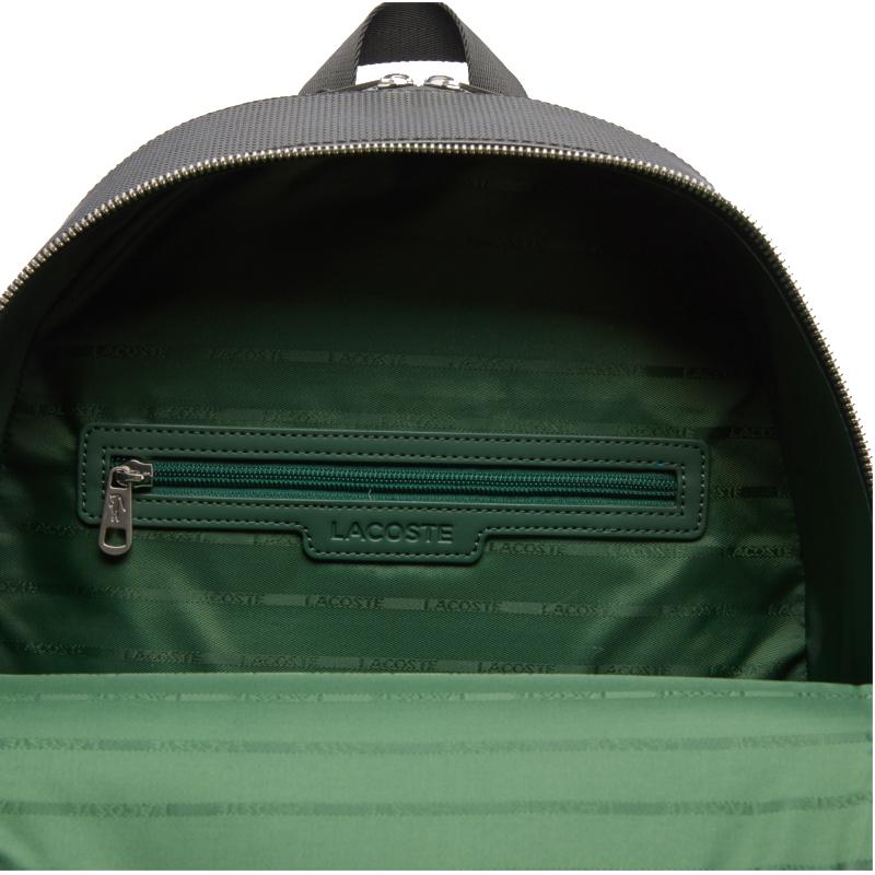 Sac à dos Homme Lacoste Chantaco en cuir piqué mat