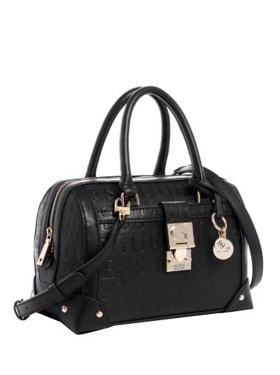 Sac à main Guess monogramme en creux Lucienne