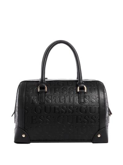 Sac à main Guess monogramme en creux Lucienne