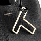 LE TANNEUR Petit sac à main en cuir grainé Juliette