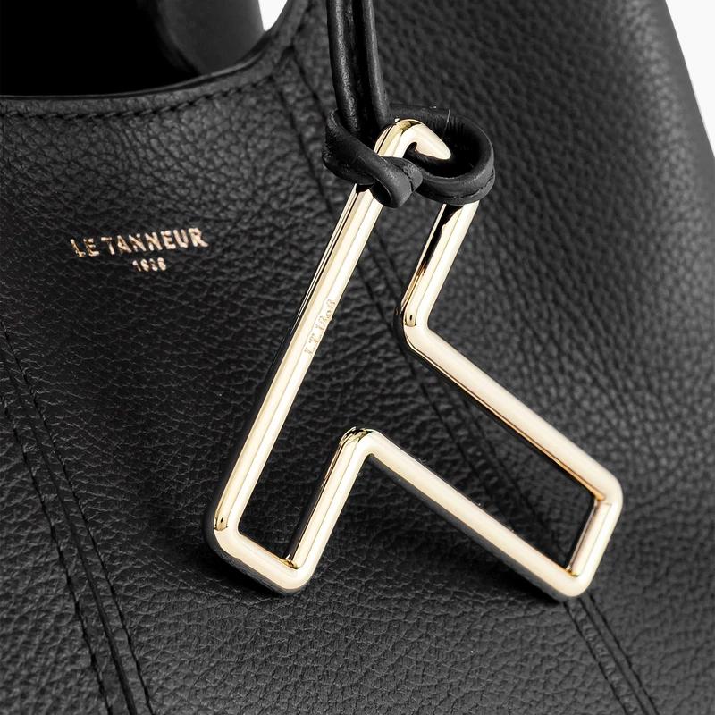 LE TANNEUR Petit sac à main en cuir grainé Juliette