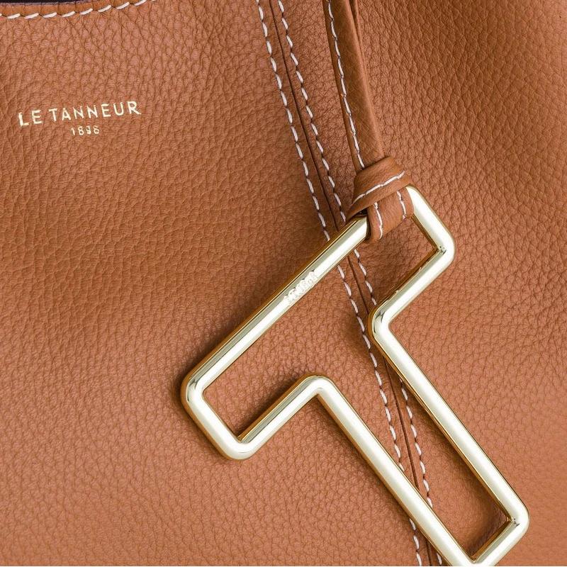 LE TANNEUR Petit sac à main en cuir grainé Juliette