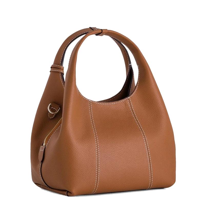 LE TANNEUR Petit sac à main en cuir grainé Juliette