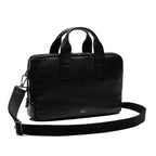 Sac à ordinateur Lacoste Soft Mate souple en cuir grainé mat