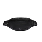 Sac banane zippé en cuir grainé Soft Mate pour homme Lacoste