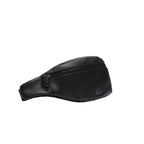 Sac banane zippé en cuir grainé Soft Mate pour homme Lacoste