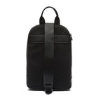 Sacoche croisée souple Soft Mate Lacoste en cuir grainé mat