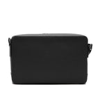 Sacoche zippée Homme Lacoste  Chantaco en cuir piqué mat