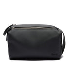 Trousse de toilette double zip Men's Classic en petit piqué uni