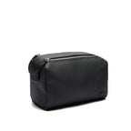 Trousse de toilette double zip Men's Classic en petit piqué uni