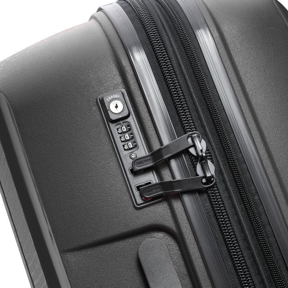 Delsey "Belmont Plus" Valise Trolley cabine slim 4 doubles roues 55 cm