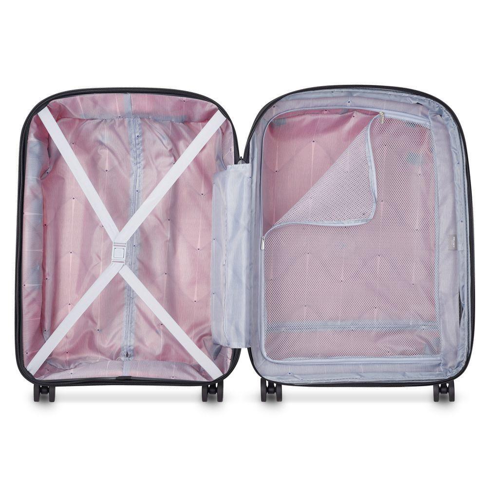 Delsey "Belmont Plus" Valise Trolley cabine slim 4 doubles roues 55 cm