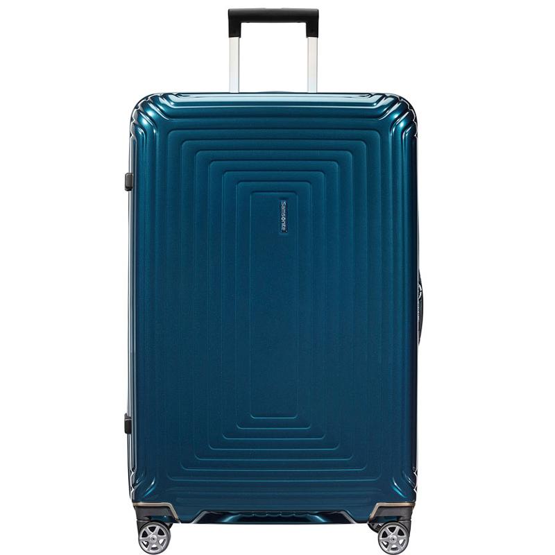 Valise Samsonite Neopulse 4 roues 69 cm - Bleu Métal