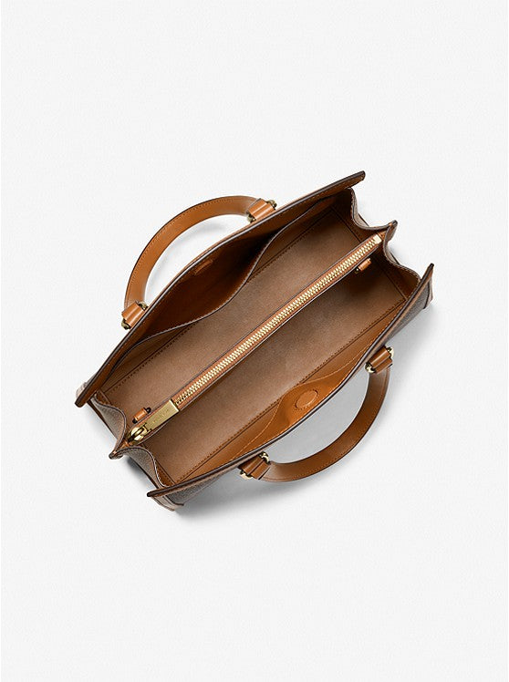 MICHAEL KORS Sac Chantal de taille moyenne logo