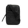 Petite sacoche zippée unie Lacoste avec marquage