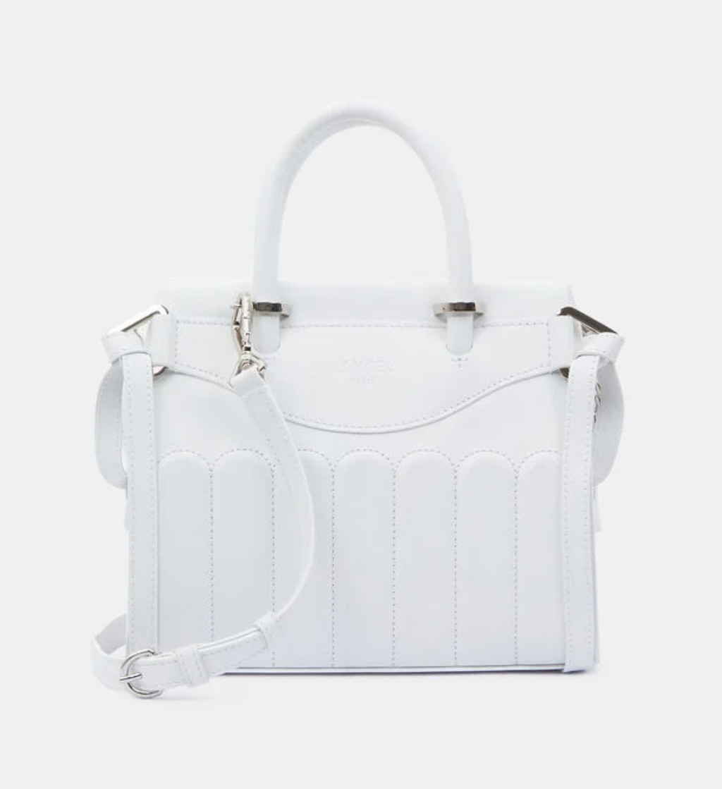 LANCEL Sac cabas Rodéo cuir Blanc
