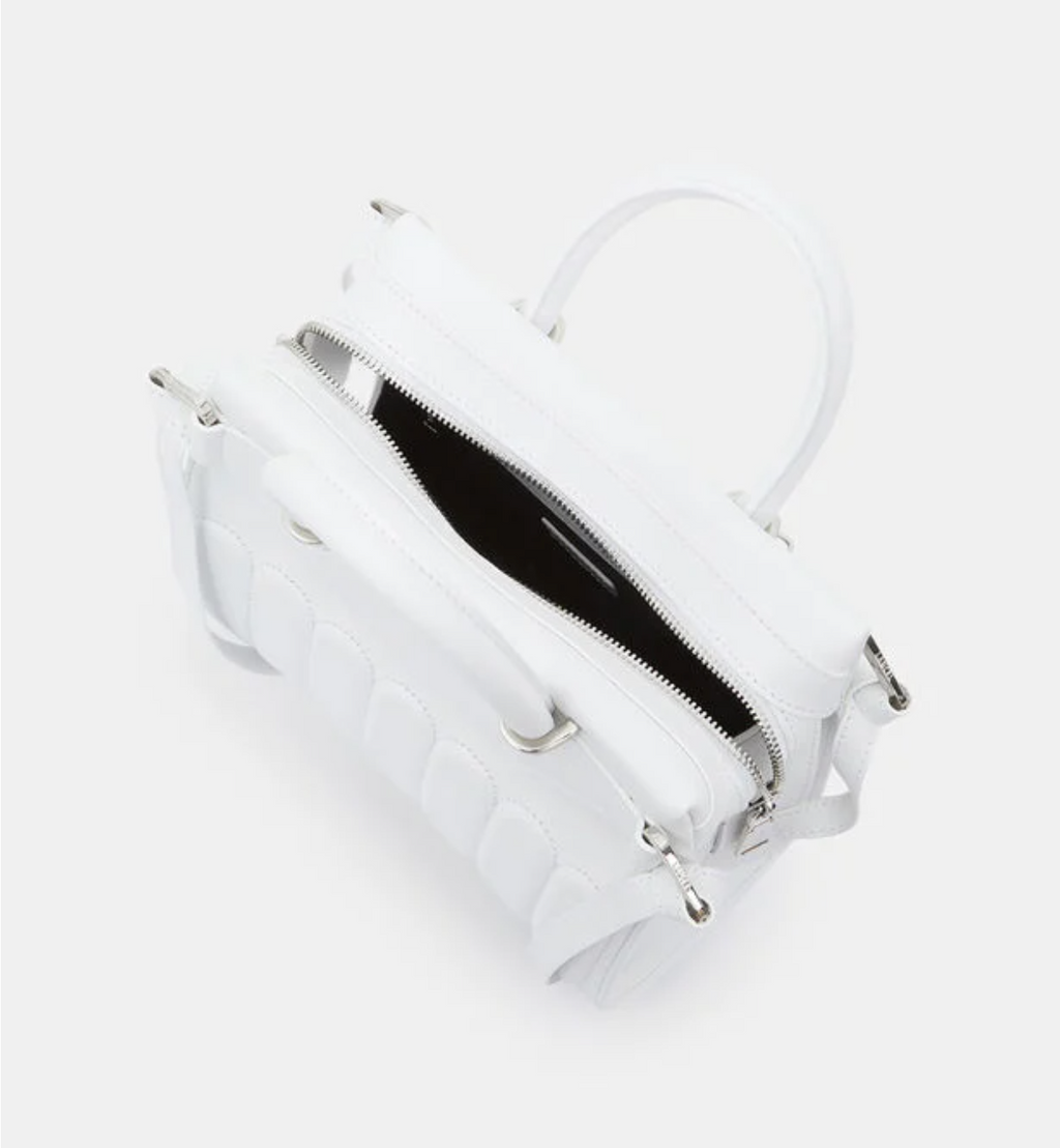 LANCEL Sac cabas Rodéo cuir Blanc