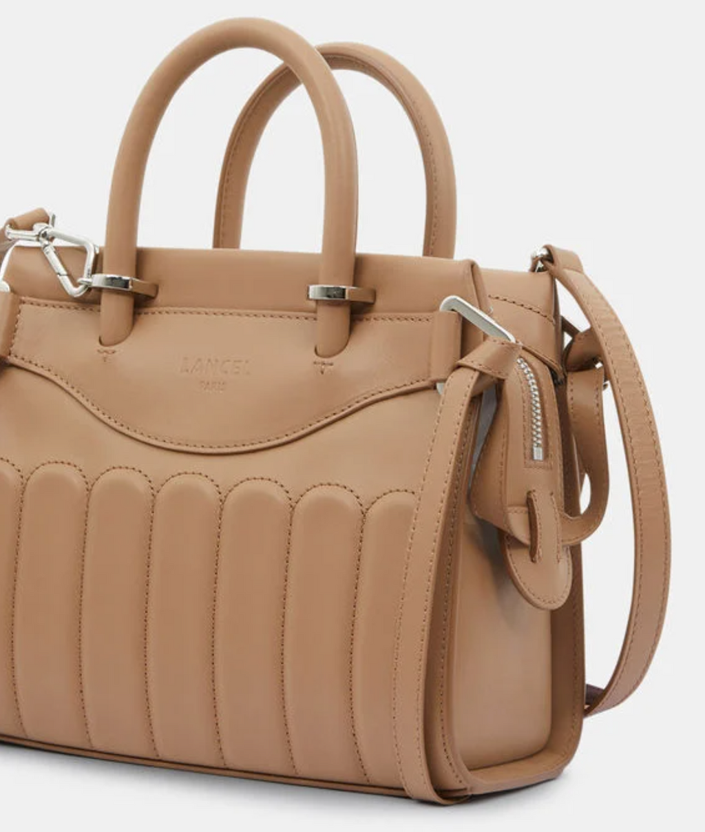 LANCEL Sac cabas Rodéo cuir Camel