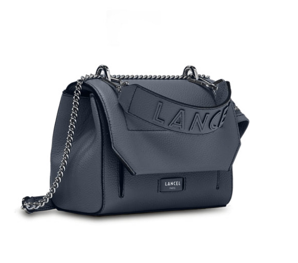 Bleu pétrole - LANCEL Sac rabat Ninon S